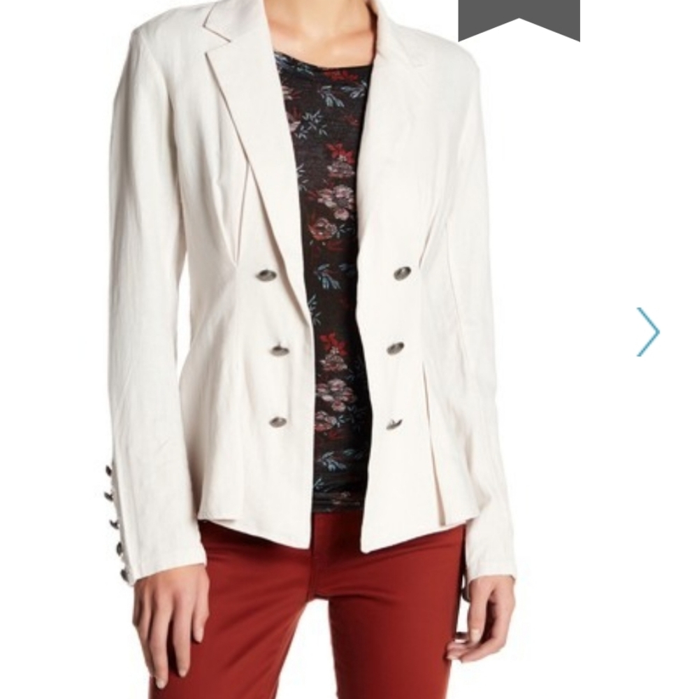 Free People | Linen Blazer